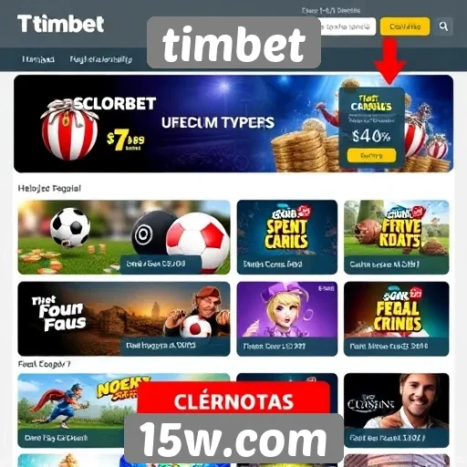 Comparativo de bônus e promoções do timbet